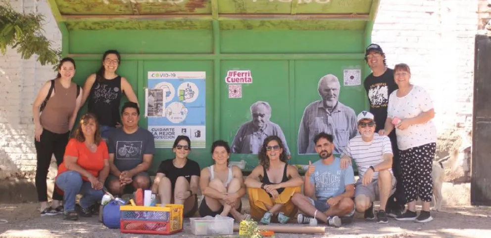 El libro Del pueblo-chacra al pueblo-puzzle (Microhistorias en Ferri) está disponible en el repositorio de la UNCo. (Foto gentileza #FerriCuenta)