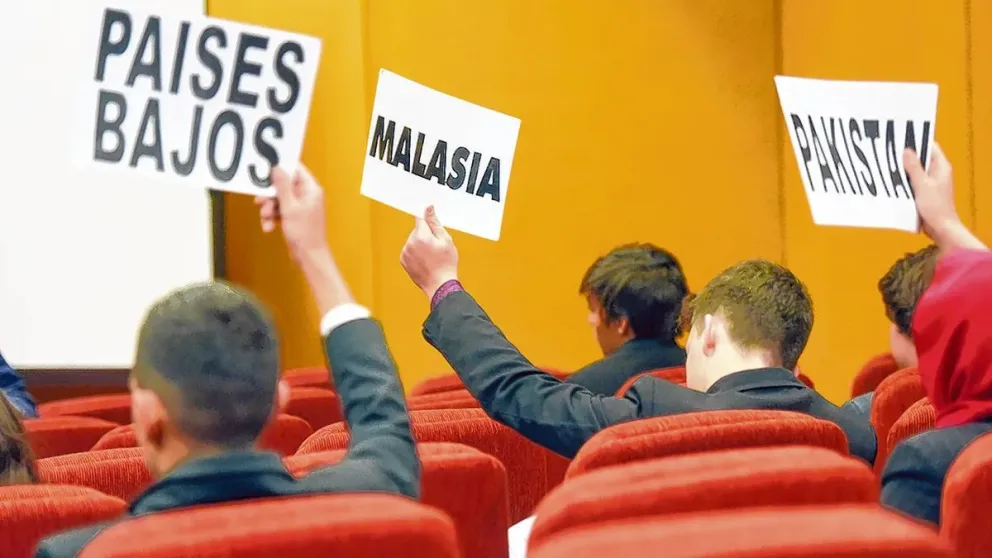 Alumnos de secundaria podrán simular ser diplomáticos. (Foto gentileza)