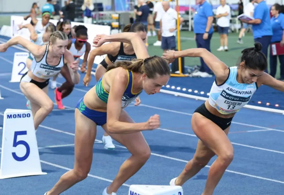 Martina se ubicó entre las 10 mejores de su categoría. (Foto el diario vasco)