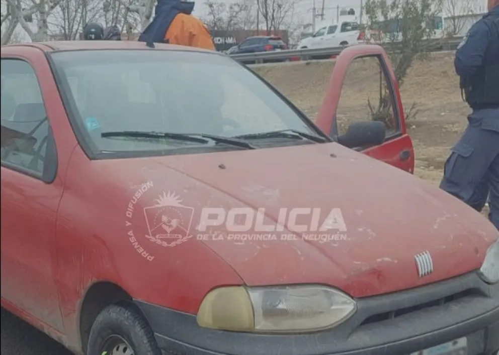 Las cámaras lectoras de patentes detectaron al Palio cuando transitaba por la Multitrocha. Foto: Policía de Neuquén.