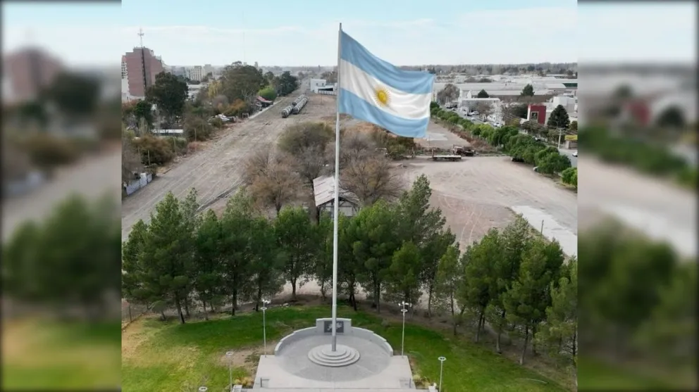 El acto oficial en Cipolletti será a la mañana.