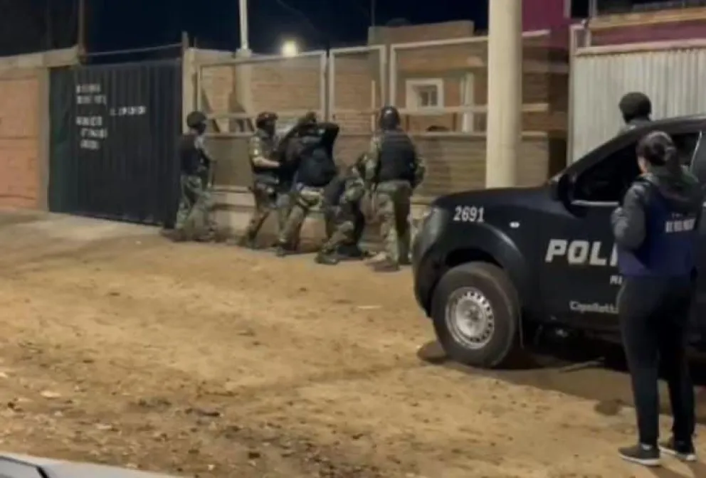 El operativo se realizó luego de que una vecina denunciara un ataque a balazos contra su hermano. Foto: archivo.