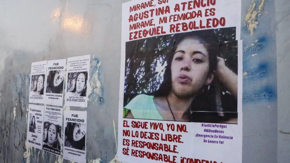 Agostina fue asesinada en Catriel en 2020 y su femicida condenado a prisión perpetua. Pero desde la cárcel, se contacta con otras adolescentes. La familia advirtió sobre el peligro. Foto: archivo.