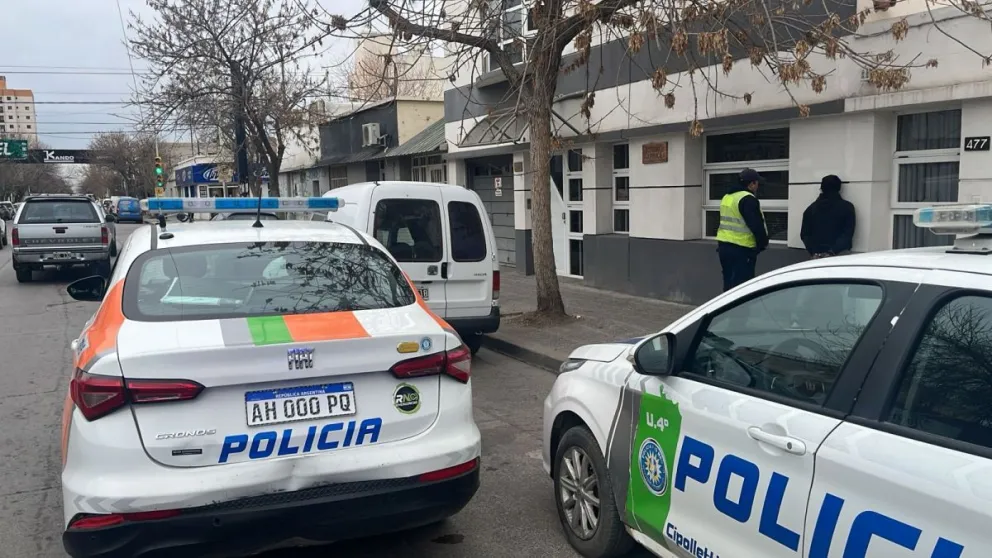 Un hombre fue detenido en pleno centro luego de robar una bicicleta. Foto: gentileza.
