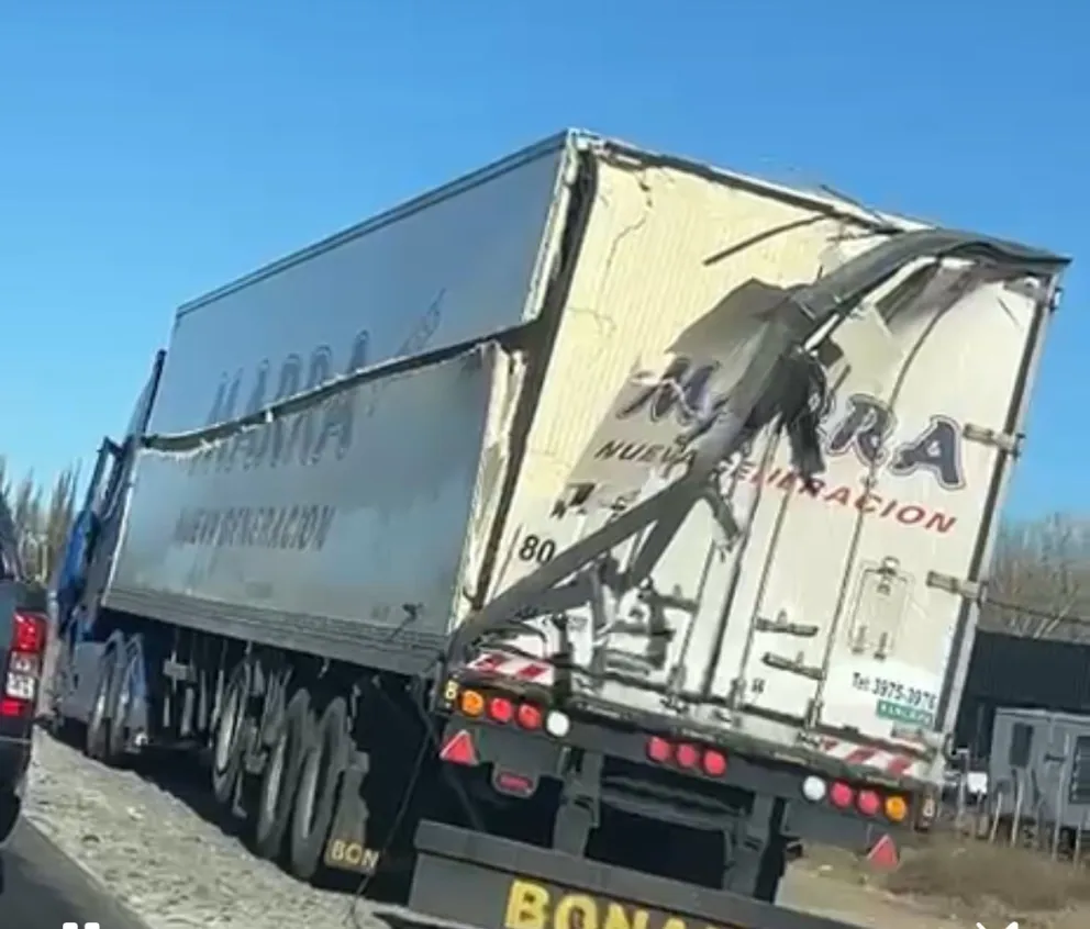 Sucedió en frente  de la estación de servició PUMA (imagen gentileza) 