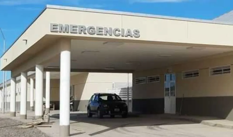 El drama ocurrió ayer a la tarde: una pesada rama cedió y arrastró la escalera. El hombre murió al caer y golpear contra unas baldosas. Foto: Gentileza Catriel25.