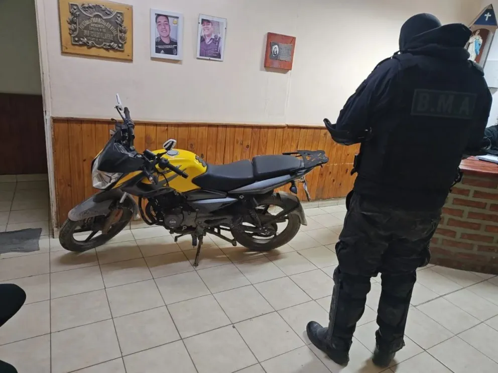 La numeración del cuadro y el motor tampoco coincidían con ese dominio (Imagen gentileza) 