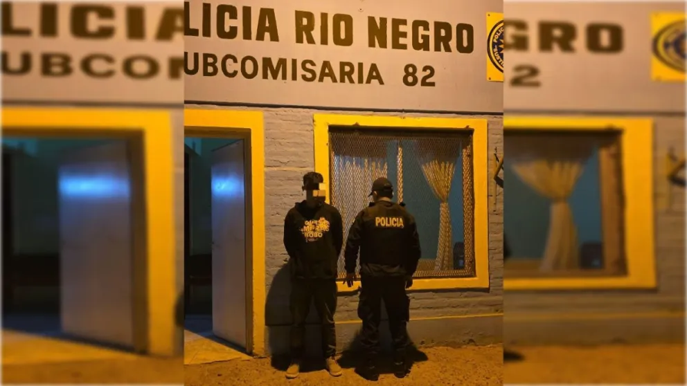 Solo uno de los dispositivos fue recuperado. (Foto Policía de Río Negro)