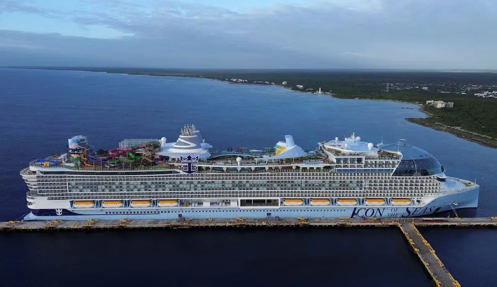 El Icon of the Seas es el crucero más grande del mundo.