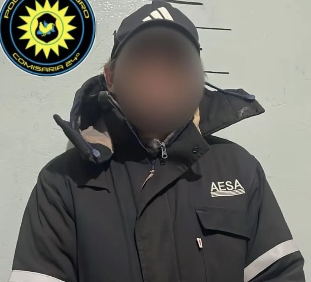 El sistema, confirmo que tenia pedido de captura (imagen gentileza) 