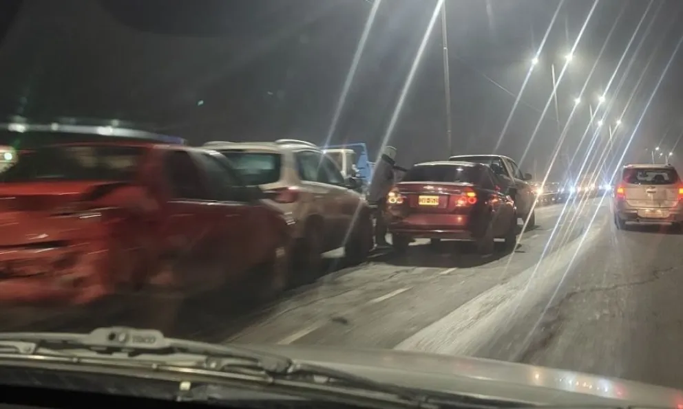  Tres choques registrados de manera casi simultánea provocaron importantes demoras en el tránsito. | Foto gentileza