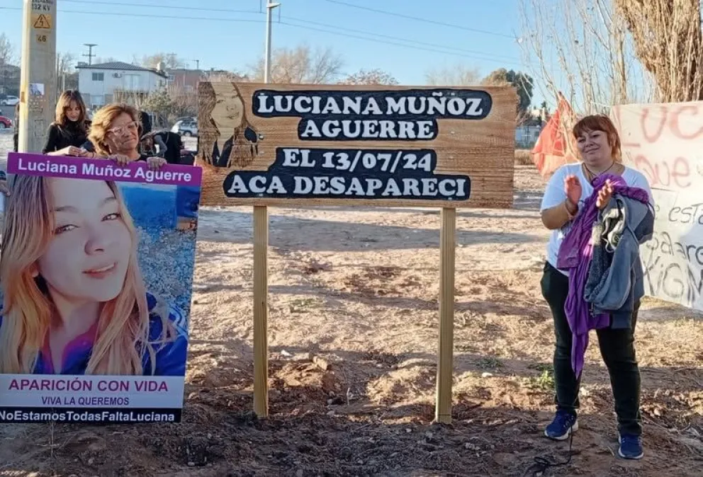 El viernes en Ciudad Judicial: la familia de Luciana llama a acompañar. | Foto archivo