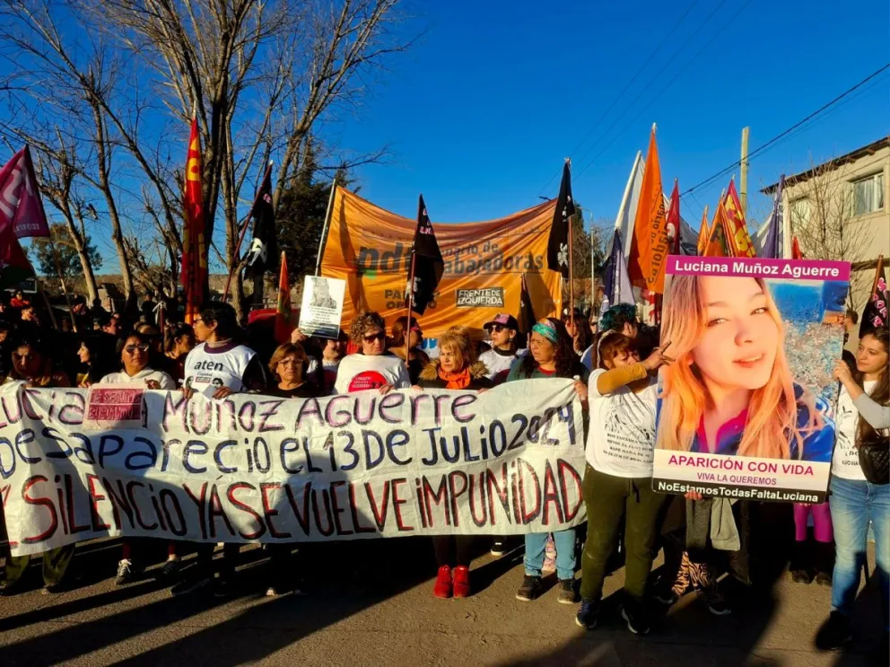 No quieren que la causa pase al olvido: Luciana Muñoz desapareció hace más de un año y no se tienen novedades. Foto: archivo.
