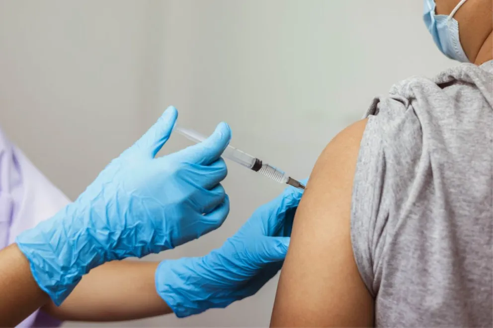 Río Negro registra descensos de hasta el 15% en vacunación. Foto archivo 