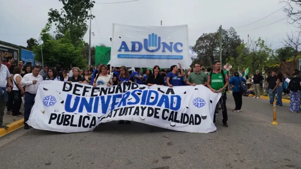 ADUNC confirmó que adherirá al paro nacional el día en que la iniciativa sea tratada en la Cámara de Diputados. Foto archivo