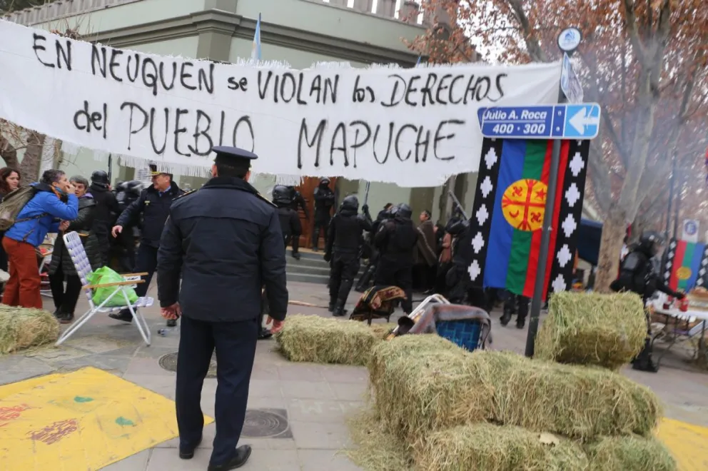 Las comunidades se presentarán como querellantes de la causa. (Foto Confederación Mapuche)