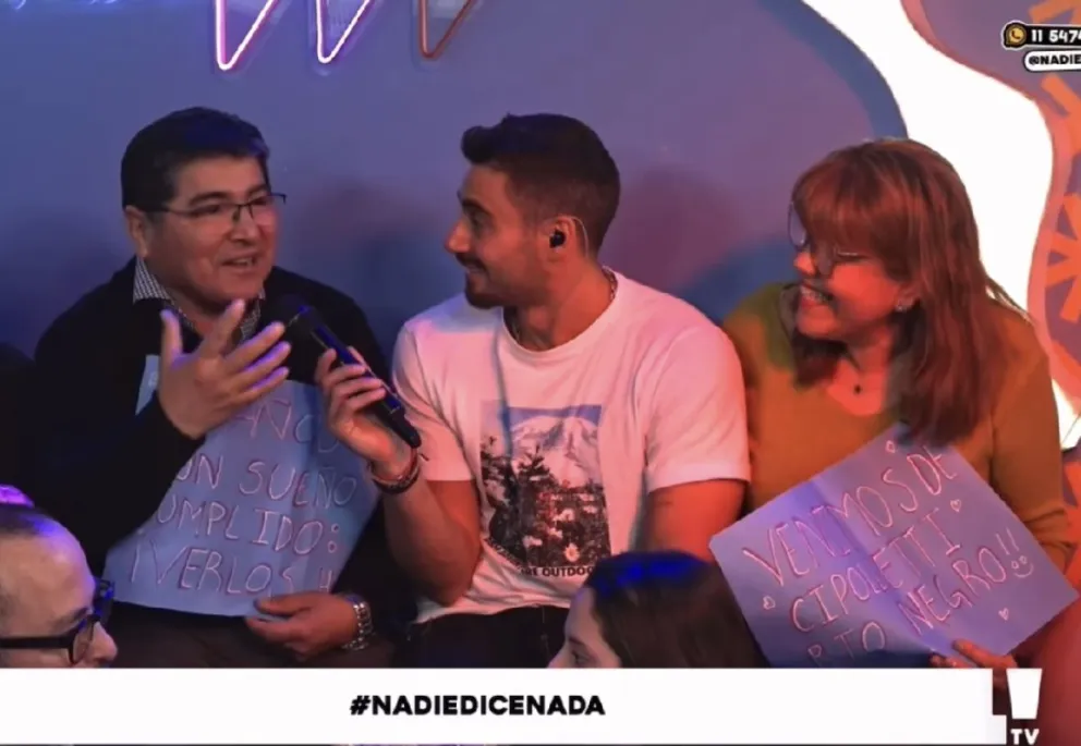 Tras la emisión, la repercusión fue inmediata: mensajes, llamadas y saludos en la calle (imagen Luzu TV)