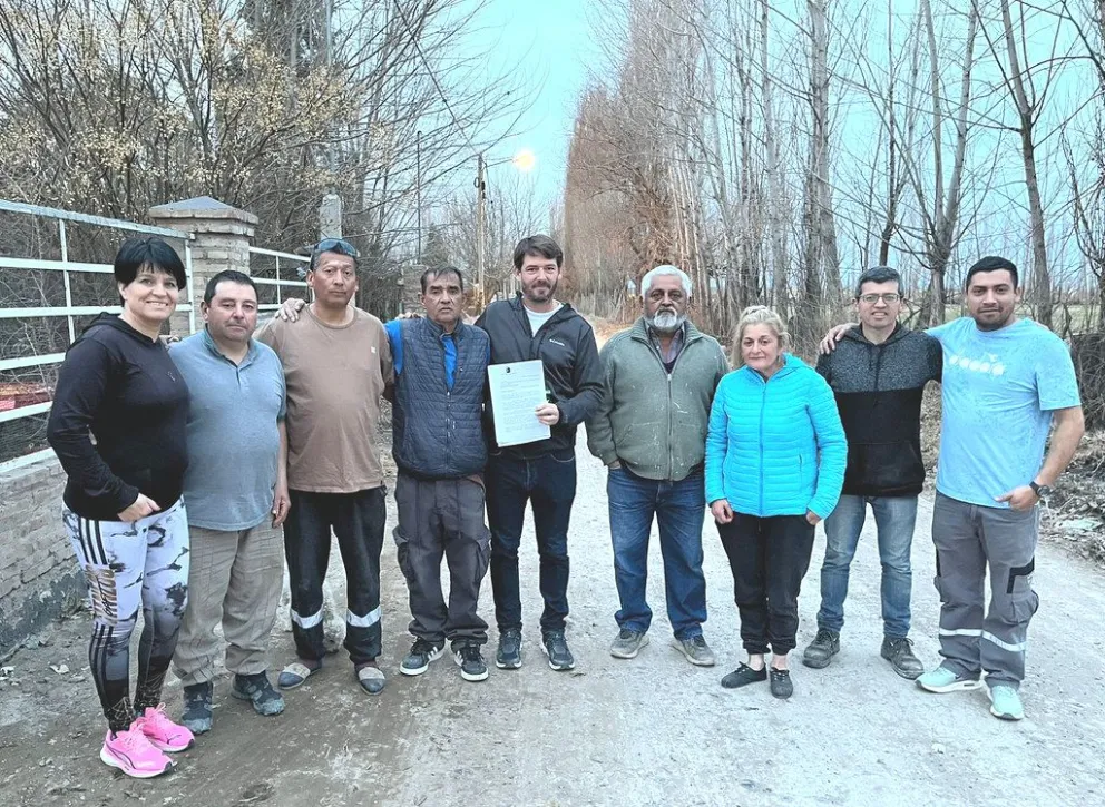 Desde el 2002 hay personas viviendo en esa zona norte de la ciudad. (Foto Municipalidad de Cipolletti)