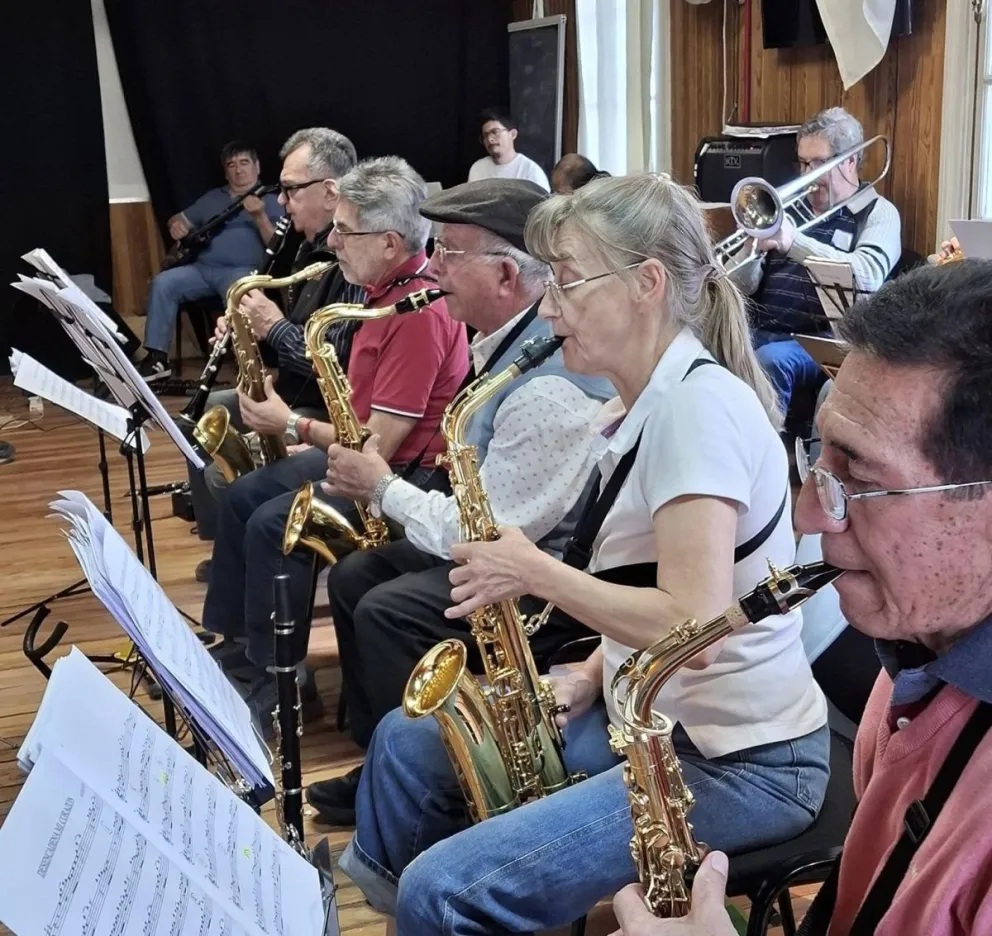 Participan 25 músicos de distintas edades y localidades. (Foto Banda Municipal)