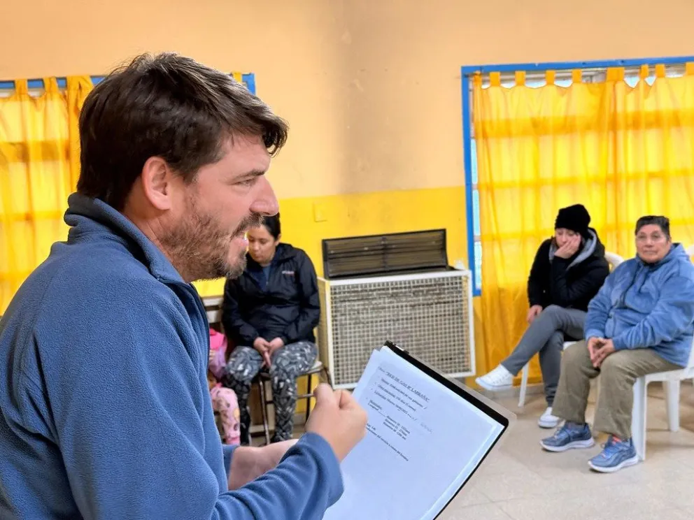 La obra forman parte del Plan “Gas Rionegrino” (imagen gentileza) 