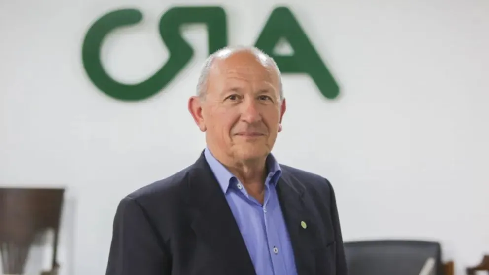 Carlos Castagnani, presidente de Confederaciones Rurales Argentinas. | Foto Noticias Net
