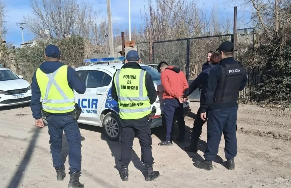 El detenido quedó a disposición de la Justicia (imagen gentileza Info Oro) 