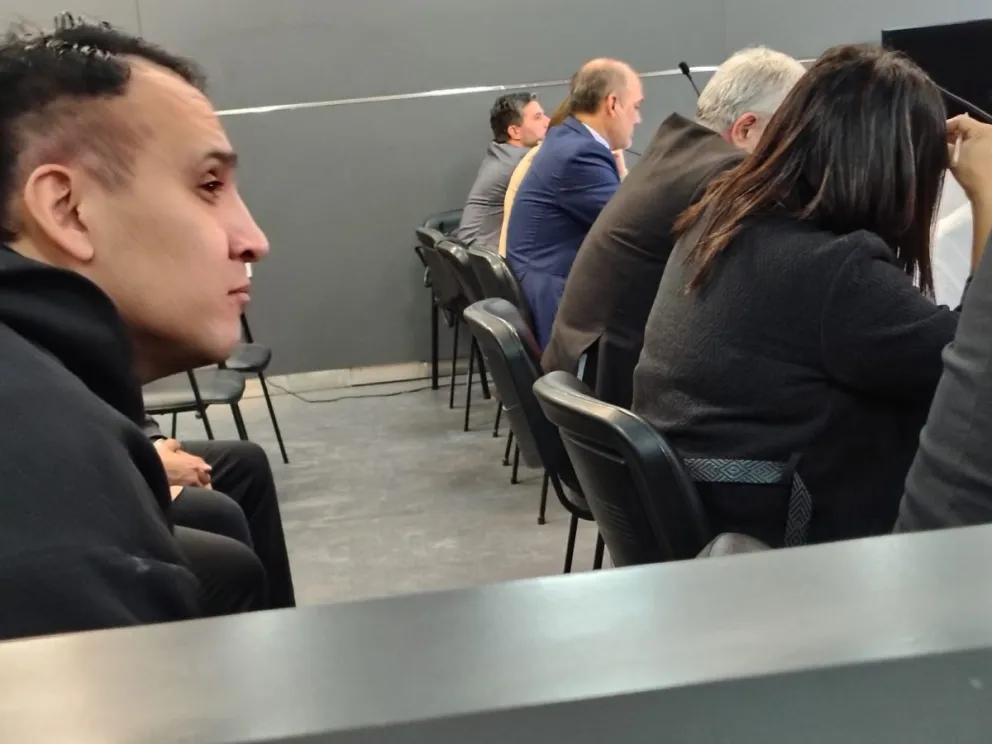 Enzo García, el primer policía en ser detenido. Está imputado por el asalto a la boutique Rosmary y la extorsión a Castillo. Foto: Cipo360.