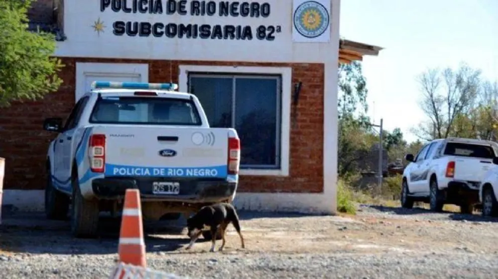 La subcomisaría de Las Perlas secuestró las armas de fuego. Foto: archivo.
