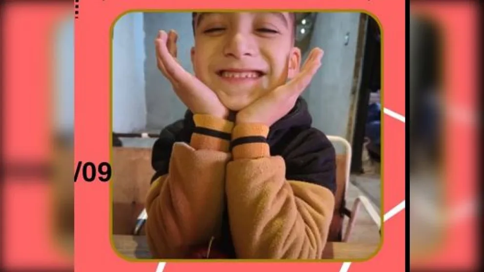 Rodrigo es el primer niño de Argentina diagnosticado con “error innato de inmunidad con desregulación en el sistema inmune”. Lo están tratando en el Hospital Gutiérrez, de Buenos Aires.. Foto: gentileza.