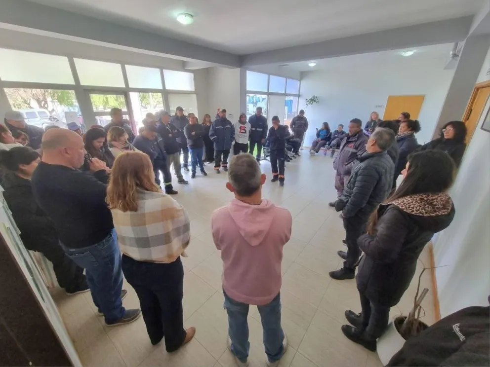 El encuentro tenía como objetivo avanzar en el análisis del expediente (Imagen gentileza) 