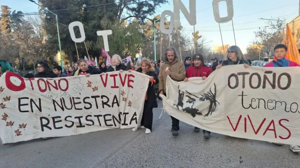 La familia de Otoño y la Asamblea por la Memoria siguen reclamando justicia. Foto: archivo.