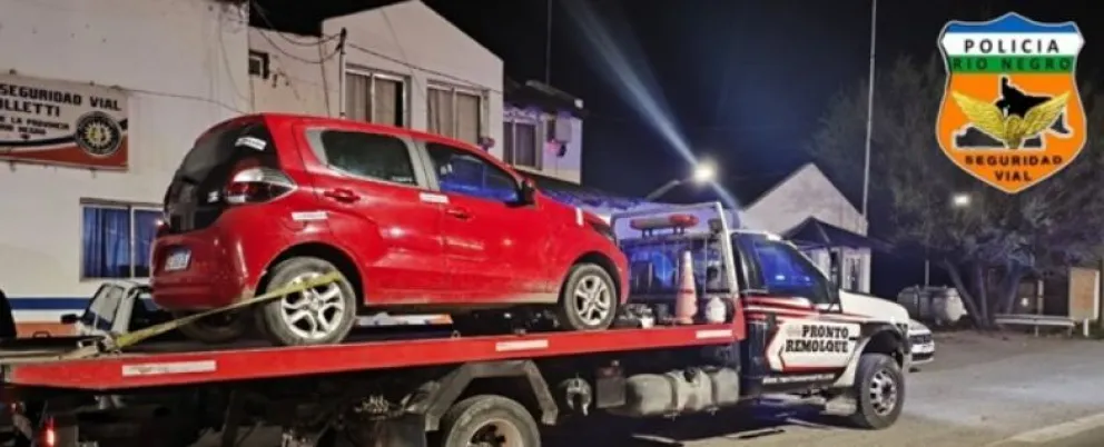 El operativo se concentró sobre Ruta 22. (Foto Policía de Río Negro)