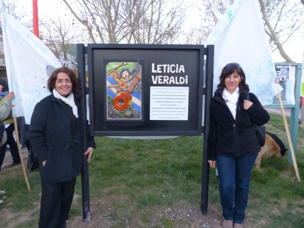 Homenaje a Leticia Veraldi: Estudiante Secundaria desaparecida en Cipolletti. | Foto redes sociales Unter