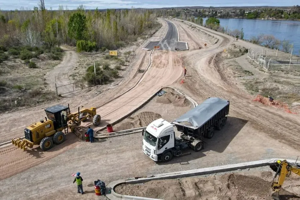 Toda la obra tiene un plazo de ejecución de 540 días. (Foto Gobierno de Neuquén)