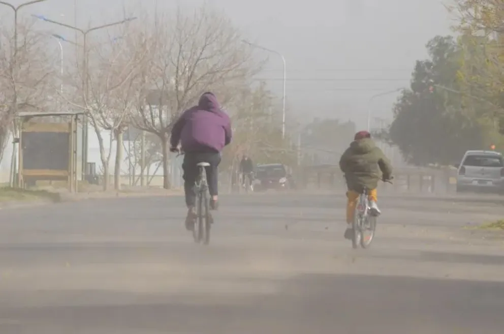 El Servicio Meteorológico advirtió sobre vientos moderados a fuertes en la región, con ráfagas que pueden llegar a los 90 km/h. Foto: archivo.