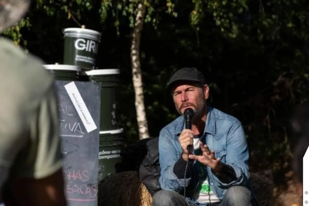 Mario Parodi es referente de la cultura del compostaje.