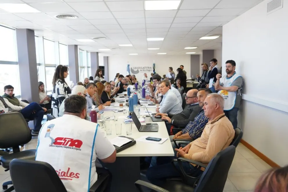 La reunión se desarrolló en un clima de tensión.