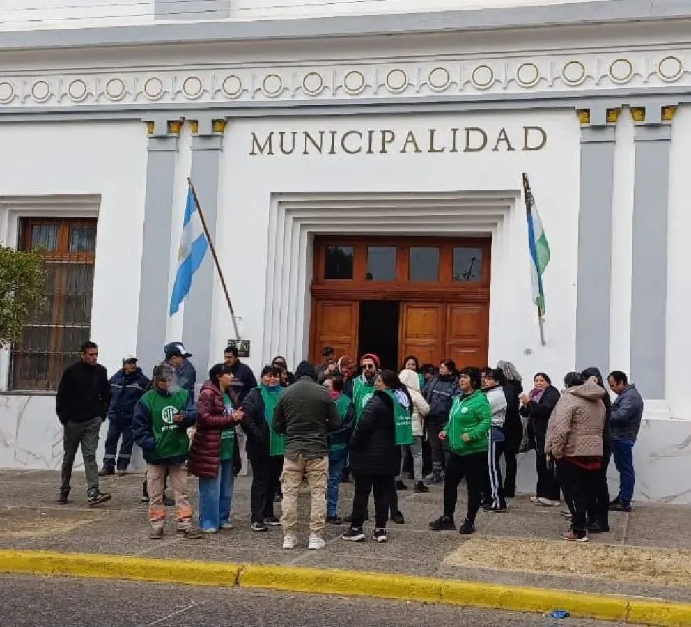 El conflicto sigue afectando a distintos servicios municipales (imagen gentileza)