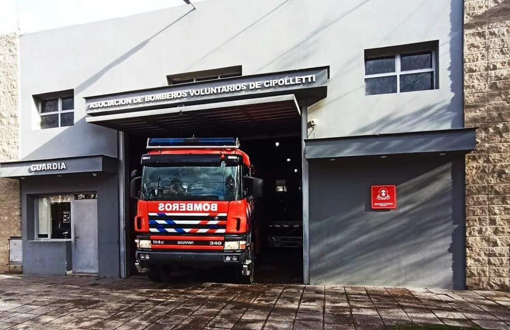 El actual cuartel, sobre las calles Libertad y Alem, fue la segunda locación de los bomberos. Cómo fueron las gestiones para su compra. Foto: archivo.