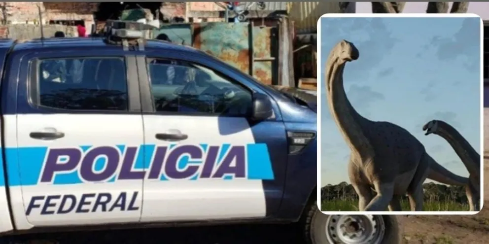 Efectivos de la Policía Federal Argentina descubrieron un conjunto de restos fósiles que estaban siendo comercializados de forma clandestina. | Foto ilustrativa