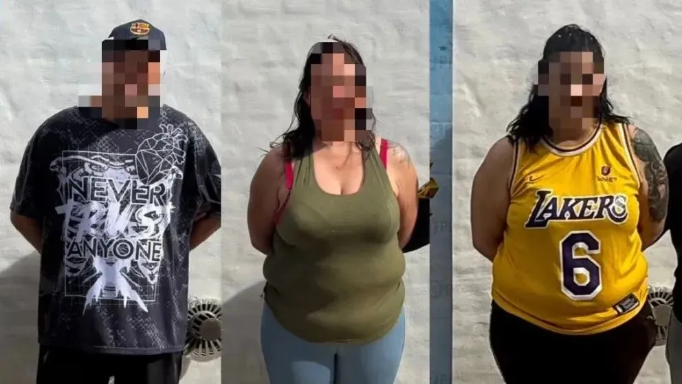 Por el hecho fueron detenidas tres personas de una misma familia. (Foto gentileza PFA)