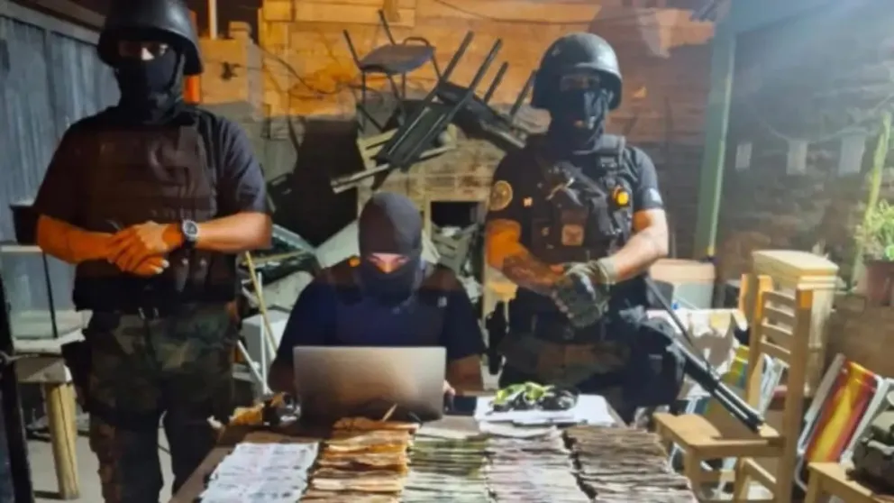 Del operativo participaron Toxicomanía de Allen y Roca, el grupo especial COER y la Sección Canes (Imagen gentileza)