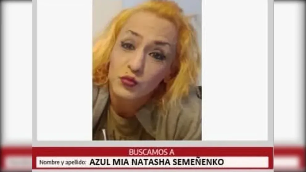 Azul Semeñenko desapareció el jueves 25 de septiembre, luego de asistir al Hospital de Neuquén para un control. Foto: archivo.