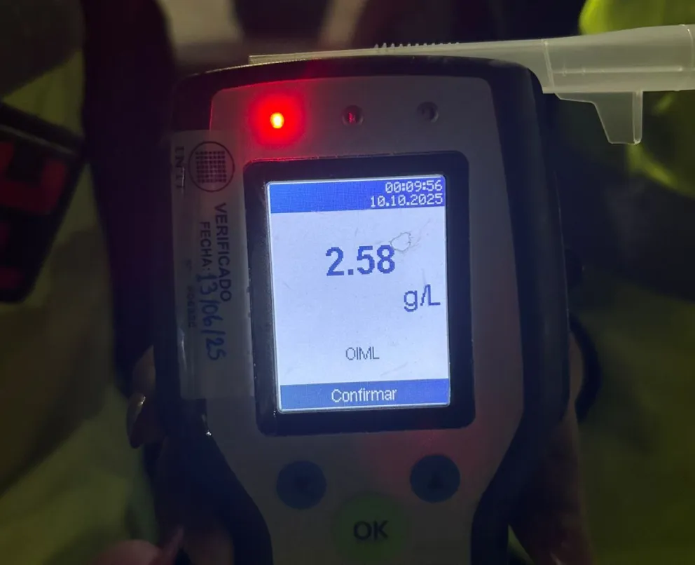 En total hubo 56 vehículos retenidos y 25 de ellos fueron por alcohol al volante. Foto: Municipalidad de Neuquén.