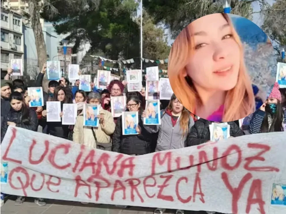 A 15 meses de la desaparición de Luciana, volverán a marchar por las calles de Neuquén. Sumarán el reclamo por Azul Semeñenko. Foto: archivo.