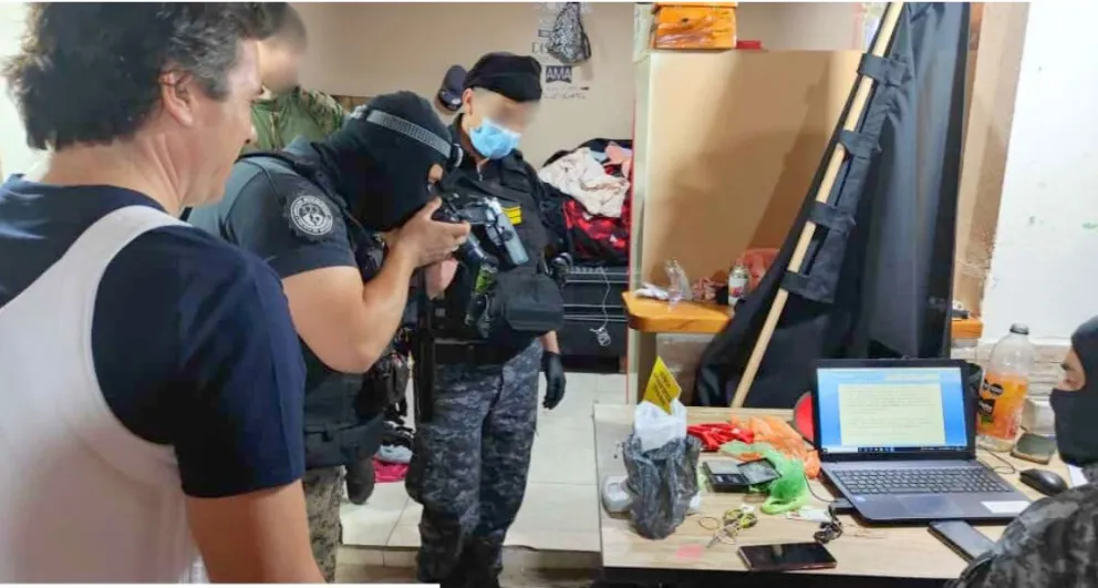 Los allanamientos conformaron la primera Intervención de Mercado de Drogas (IMD) desarrollada en la ciudad de Neuquén. Foto: gentileza MPF.