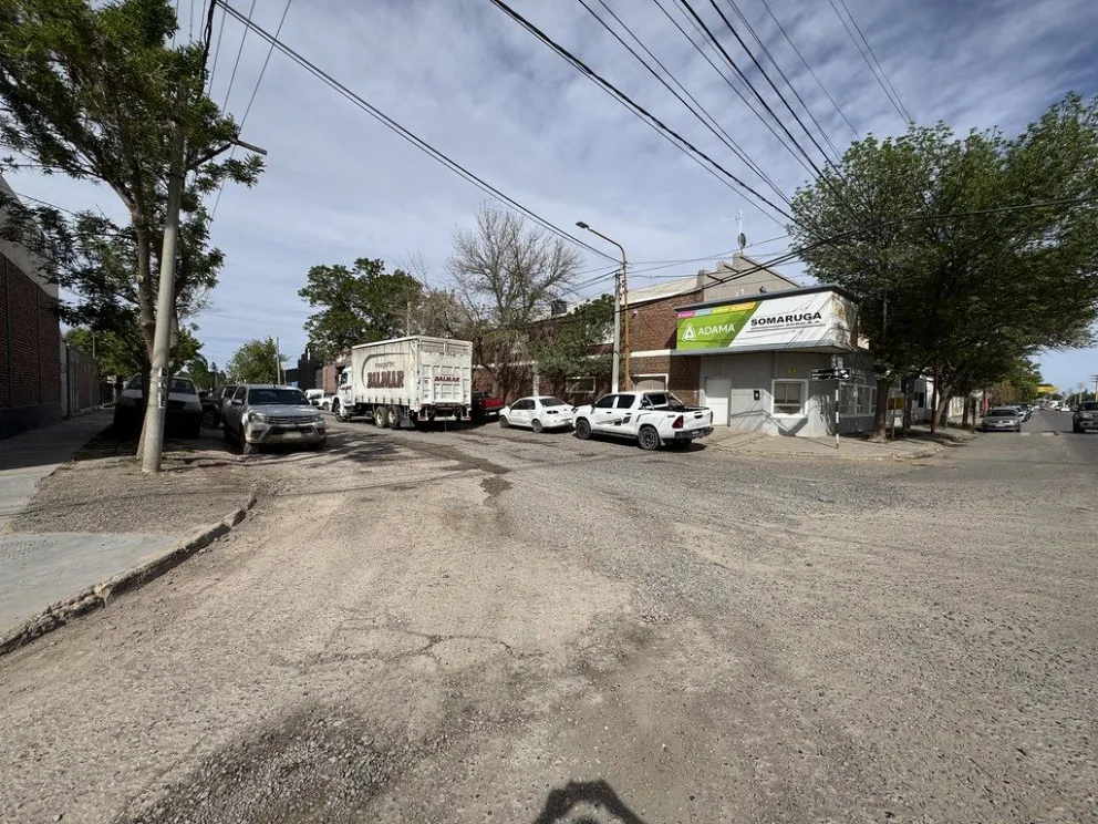 El proyecto contempla la construcción de 700 metros lineales de cordón cuneta. Foto: gentileza Municipalidad de Cipolletti