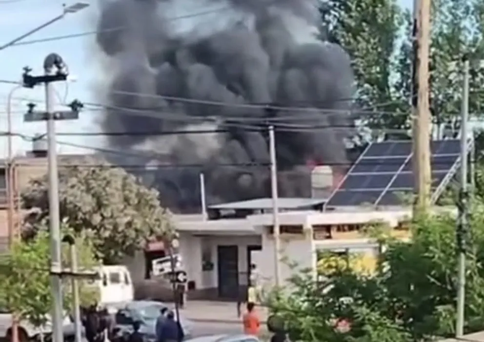 No se registraron personas heridas ni intoxicadas. Foto: gentileza