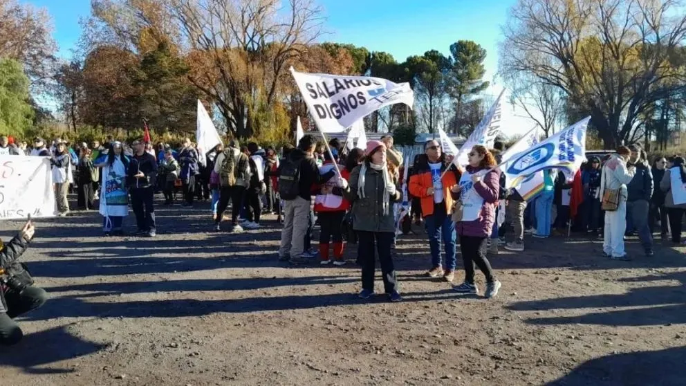 Habrá movilizaciones sobre la Ruta 151, 22 y en el centro neuquino. Foto: archivo Cipo360.