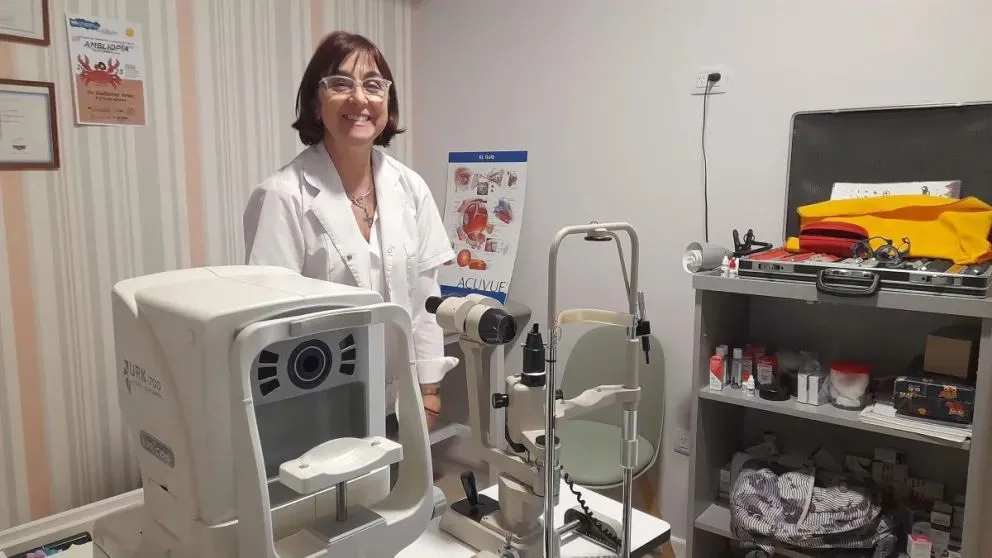 En el d&iacute;a de la visi&oacute;n: Oftalm&oacute;loga Hebe Roveran controles gratis en el hospital para ni&ntilde;os y ni&ntilde;as